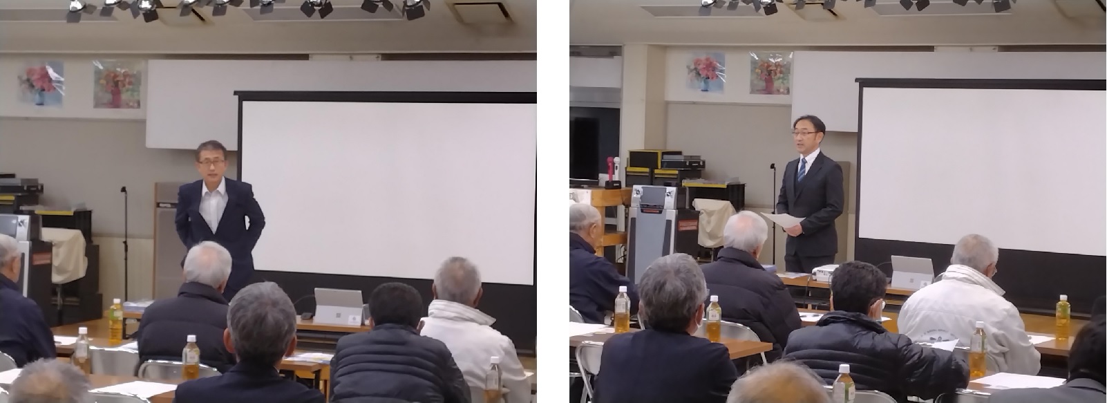 感謝や称賛のメッセージを交わす様子のイメージ