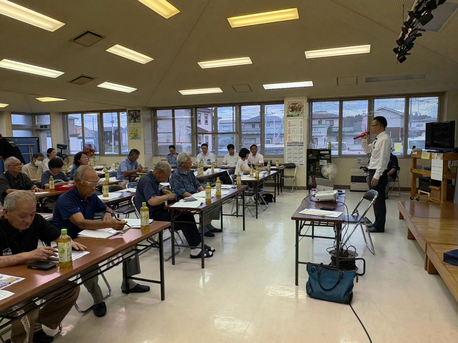 高館地区市民センターでの夏の広報集会イメージ